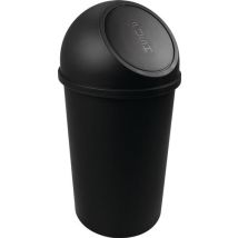 Cestino automatico 25L nero – H615xØ312mm – plastica resistente agli urti