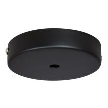 Tibelec – Pabellón negro para lámpara – Diámetro 120mm – Profundidad 25mm – Garantía 2 años