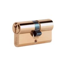 ISEO – Cilindro moldeado 80 mm – Cerradura para insertar en madera – 3 llaves – Art. 8209