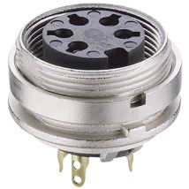 Lumberg Modelo De Conector Din Plata 6 Polos Para Soldadura