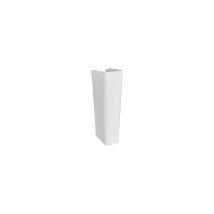 RAK Ceramics – Lavabo de pedestal Columna Moon – Altura 72 cm – Porcelana blanca