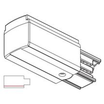 Targetti - Noa Aluminium Xts 11-2ti – Stromversorgungskopf Für Stadtbahn – Schwarz