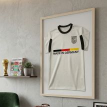 K-möbel Cadre Maillot Bois Massif Naturel 60x80cm Vitrine Maillot De Sport