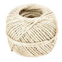 Greengers - Spago Giardinaggio, Spago Sisal In Fibra Naturale - 1 Bobina - Lunghezza: 45m - Id Al Per Cravatta, Cravatta, Att