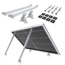 Nuasol - Elevazione Montaggio Modulo Solare Balcone Centrale Elettrica Tetto Piano