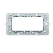 Supporto Per Placche Compatibili Con Bticino Matix Vari Formati Modulo Numero Posti 4 Posti - Confezione 1