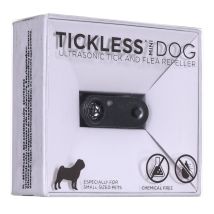 Tickless – Zeckenabwehr MINI-Anhänger für Hunde und Katzen – Ultraschallgerät – USB wiederaufladbar – Schwarz