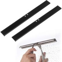 Lot De 4 Lèvres En Caoutchouc Raclette Vitre, Lèvre En Silicone Racloir Pour Remplacement De Raclettes De Douche