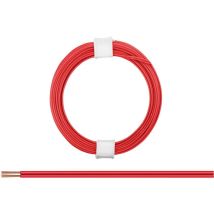 Donau Elektronik 114-00 Cavo Per Cablaggi 2 X 0.08 Mm² Rosso 5 M