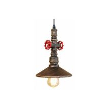 Rétro Suspension Lustre Industrielle Lampe De Plafond De Tuyau D'Eau