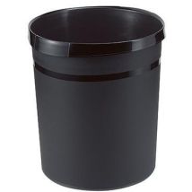 Han - Papierkorb Grip 31,2 X 35 Cm (d. X H) 18l Polypropylen Farbe: Schwarz 1 Sortierfach
