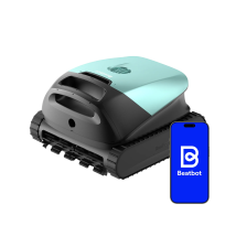 Beatbot Sora 10 Poolroboter, Poolroboter Boden Und Wand, Reinigt Wasserlinie & Plattformen, 25700 Lph Saugleistung, Smartes Parken An Der Waaaerlinie,