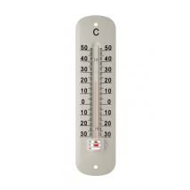 Termometro da giardino tradizionale – Acciaio – 26,5cm x 8,6cm x 1,9cm – Inovalley