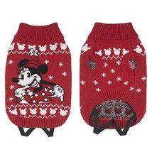 Pull pour chien Minnie Mouse – Tricot léger, respirant, élastique – Poids, Matières