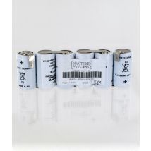 Saft - Batteria 7.2 V 1.6ah 6vnt Cs 804016 Blocchi Autonomi D'Illuminazione Di Sicurezza