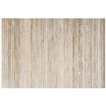 Bambus Gips Teppich 120x180 cm – matt lackiert – rutschfester Rücken