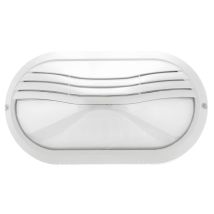 Wandleuchte – IP65 – E27 – 42W – Weiß – 15 cm – 27 cm – 10 cm