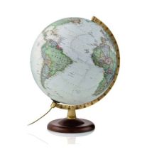 Globe National Geographic Illuminé En Or