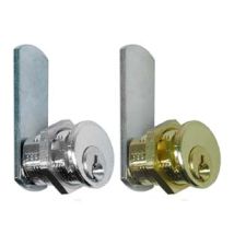 Cilindri A Leva Per Armadietti- - Mm.25 - Ø Mm.20 Cilindro In Ottone Satinato - 5 Pezzi Meroni