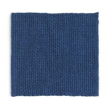 Badezimmerteppich Cm 50x50 Aus Blauer Baumwolle Und Mikrofasern Frangipani
