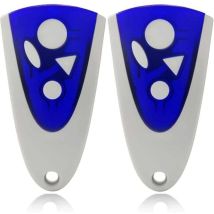 2 Fernbedienungen Für Novoferm Garagentore Novotron 502 Max43-2 Novotron 512 Mix43-2 433,92 Mhz - Set Mit 2 Universellen Tragbaren Sendern - 433 Mhz