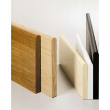 Salone – Mensola in legno ciliegio 60x20x1,8 cm – Design elegante, superficie melaminica resistente – 21617