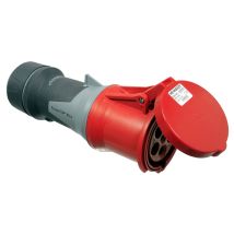 Presa Elettrica Cee 400v/63a/5-pin - Presa Cee Per Correnti Forti Con Connessioni A Vite - Resistente Agli Urti - Protezione Dagli Spruzzi Ip44 - Made