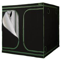Zelsius - Grow Tent 200 X 200 X 200 Cm Schwarz/grün Pflanzenzucht Indoor