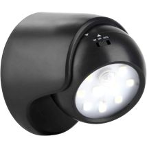 Außenwandleuchte Mit Bewegungssensor 1000 Lumen Led-außenbeleuchtung Kabellose, Batteriebetriebene Beleuchtung 360-grad-drehung Und Neigung