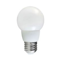 O91 - Economiklas - Bombilla Cfl Bajo Consumo Mini Globo E27, 8w Potencia, 35w Equivalencia, 360lm, 45 Lm/w, Ángulo Apertura 230o, Clase Energética G,