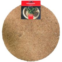 Kokosscheibe 37 cm – Biologisch abbaubar – Hochwertiges Kokosmaterial – Ideal zum Mulchen von Pflanzen – Umweltfreundlich