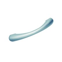 Poignée en plastique gris – Bouton de meuble – Matières, Forme, Quantité par pack, Mode de fixation, Longueur, Finition métal, Entraxe – Poliplast