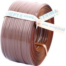 Piattina Animata Matic Tiefix - Pvc Marrone X Legatrice Hyundai 35505 Mt 90- 5 Pezzi