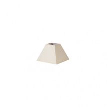 Paralume Piramide Mezzo E27 Beige 17dx8dx13h Tessuto Popeline