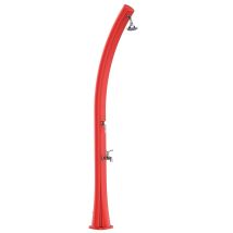 Starmatrix - Douche Rouge Eau Chaude Du Soleil Cm 20x21x226 Mpc Docciasolare Rio Rosso