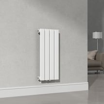 [neu.haus] - Radiador De Panel Nore De Diseño Monocapa Plano Acero 60x30 Cm - Blanco