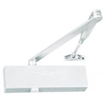 Chiudiporta Gr300 Forza 2 A 6 Groom Braccio A Compasso - Bianco - Ce En1154 - Gr300317