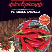 Semi di Peperone Tabasco – In Busta – Giardino e Piscine – Crescita Garantita Sana e Vigorosa – Blumen