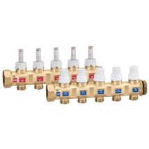 Copia Di Collettori Completo Di Flussometri 4 Derivazioni Caleffi 668745s1 4