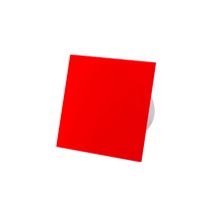 Awenta – Window Extractor Fan 100mm – Glossy Red Glass – 5W – 1900 RPM – 75 m³/h – 26 dB(A)