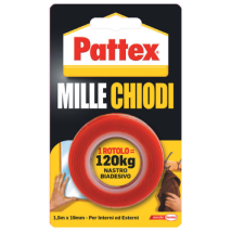 1,5 Mt Nastro Biadesivo Pattex Millechiodi Tape Extra Forte Montaggio