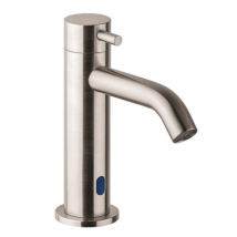 Idral - Mezclador Electrónico De Lavabo De Acero Inoxidable Aisi 316l Con Alimentación De Red De 230 V