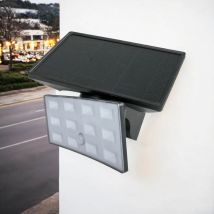 Licht-erlebnisse - Led Solarlampe Bewegungsmelder Haus Garten 4000 K Wandleuchte Außen