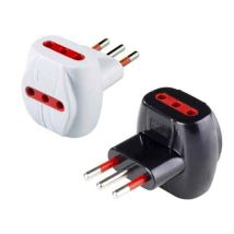 Adaptador Triple 10a Rosi 2p+t - Enchufes 10a 2p+t, Color