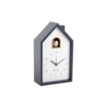 Moderne Kuckucksuhr – charmantes Design – 12 x 20 x 6 cm – analoges Zifferblatt – hohe Materialqualität – batteriebetrieben