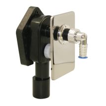 Siphon Encastré Pour Appareil Avec Plaque De Protection Contre Le Bruit