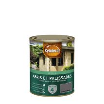 Xyladecor - Lasure Protectrice Pour Bois Extérieur - Abris Et Palissades - Aspect Mat Anthracite Opaque 1 L