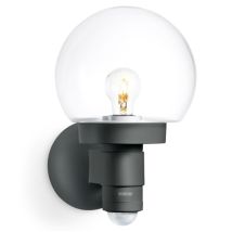 Aussenleuchte L115 Anthrazit, Ip44, Ir-sensor, 240°