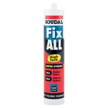 Soudal Fix All White High Tack Sealant Glue