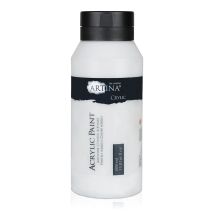Colore Acrilico Per Pittura 1000 Ml Bianco Di Titanio - Artina